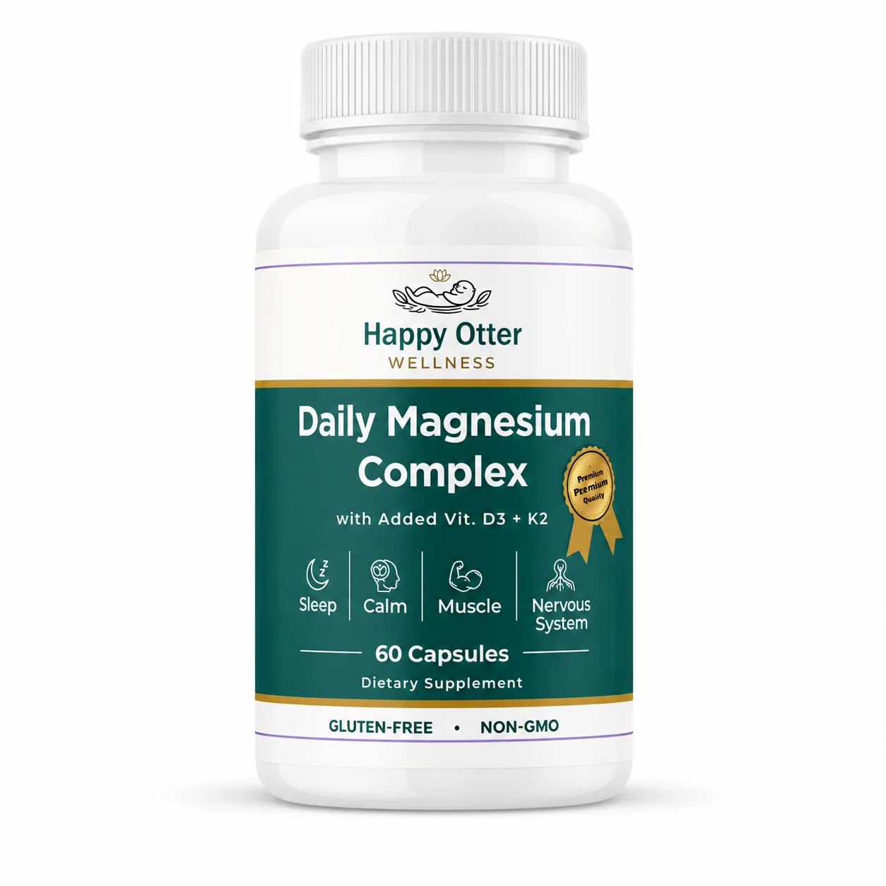 Daily Magnesium Complex with D3 + K2
