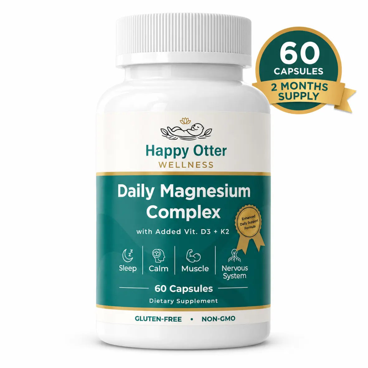 Daily Magnesium Complex with D3 + K2
